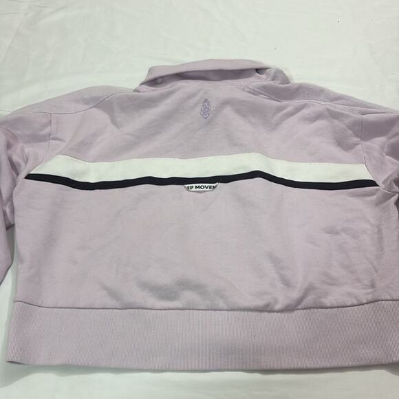 Free People Movements Womens Small High Jump Quarter Zip Sweatshirt Loungewear - Picture 8 of 13